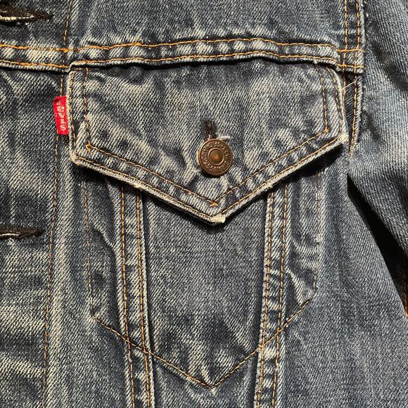 RARE Levi’s 70505 Type III Denim Jacket | 1971–1973 Small e 525 Valencia USA - Picture 9 of 16